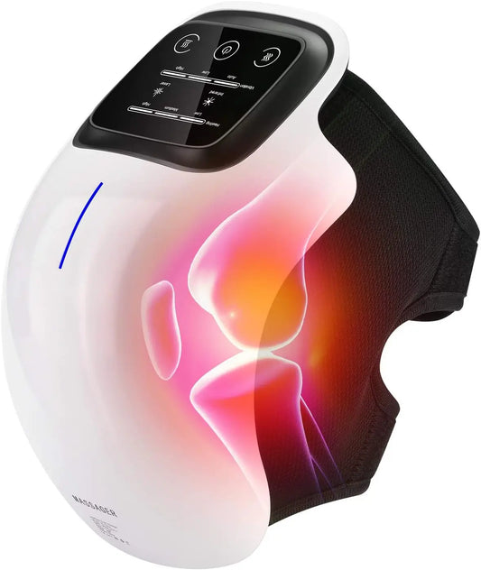 Wireless Heated Knee Massager for Pain Relief